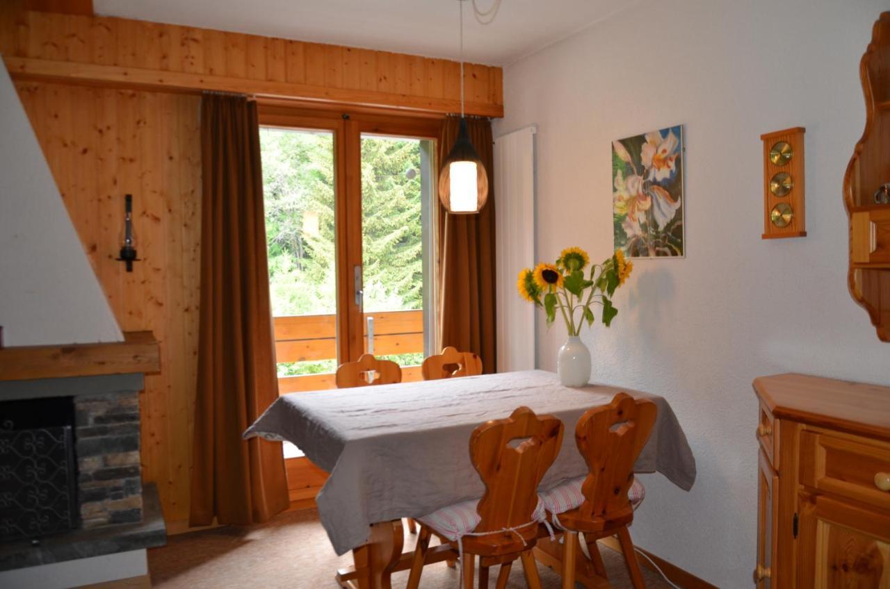 Ferienwohnung Immeuble Panorama Les Collons Exterior foto